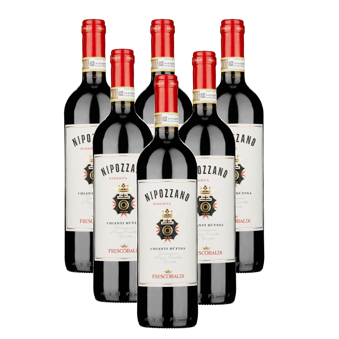 Chianti Rufina 2019 Riserva Docg Castello di Nipozzano 6 bottiglie - Frescobaldi-Vinolog24.com