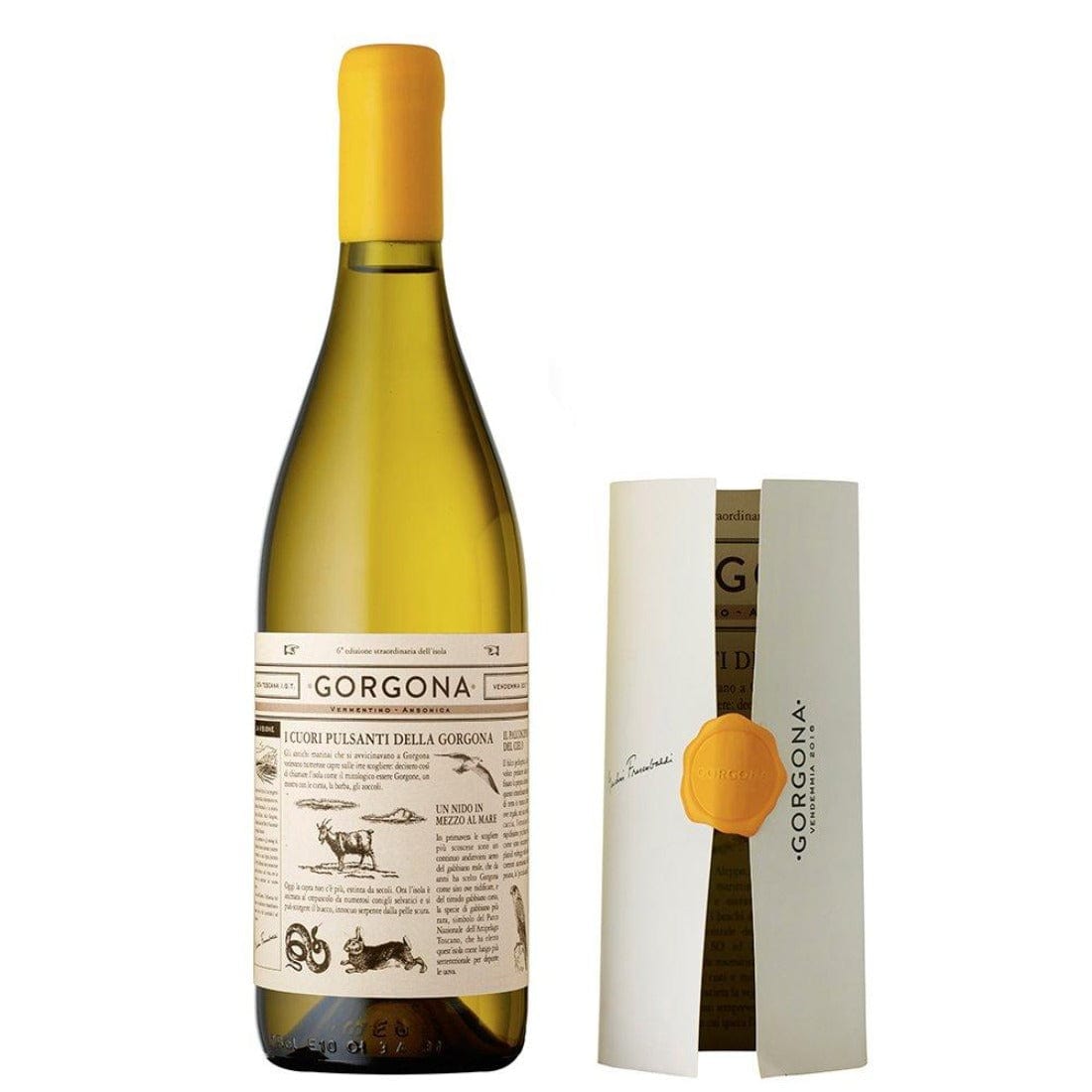 Gorgona 2021 Igt Costa Toscana Bianco 6 bottiglie - Frescobaldi-Vinolog24.com