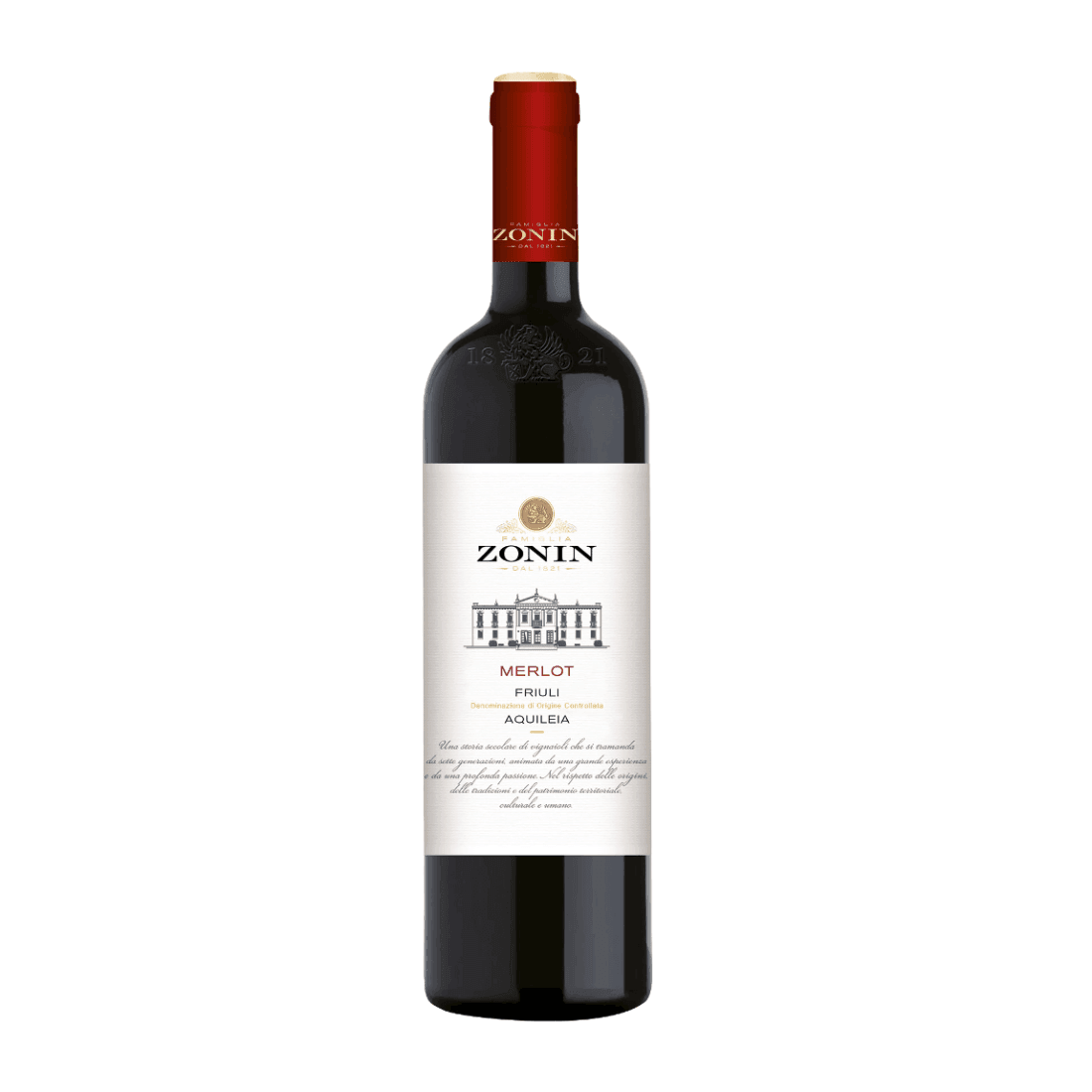 Merlot 2021 Doc Friuli - Zonin - Vinolog24.com